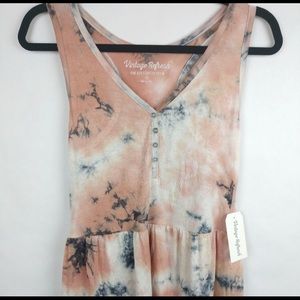 Babydoll racerback tank